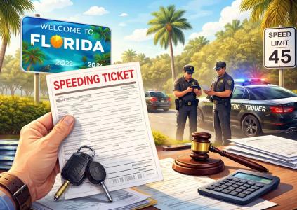штраф за превышение скорости во Флориде